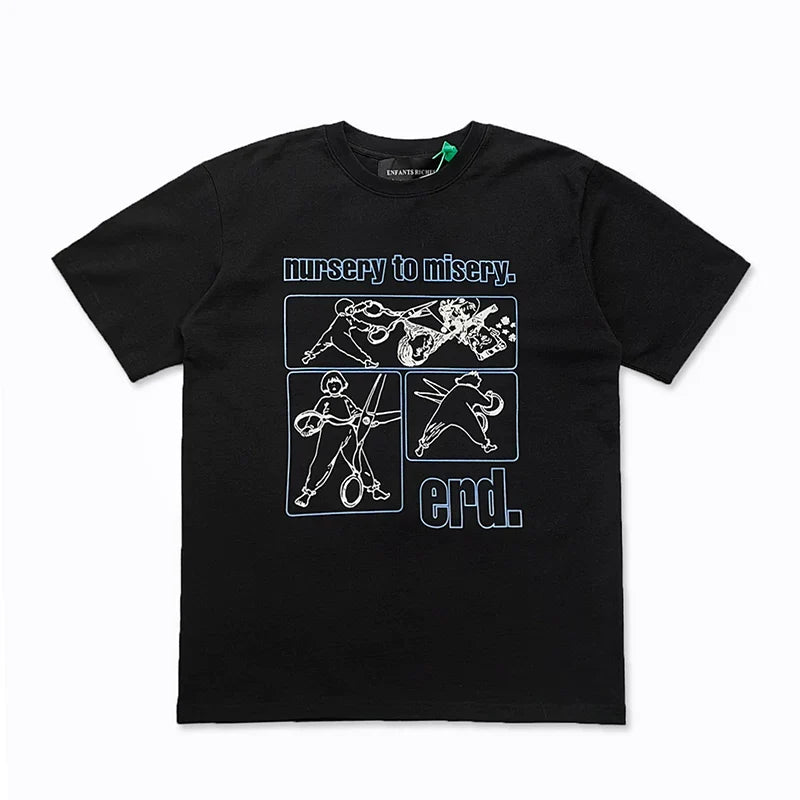 ERD “Nursery to Misery” Scissorhands T-Shirt — Black