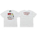 ERD “Let It Burn” Street Scene T-Shirt — White