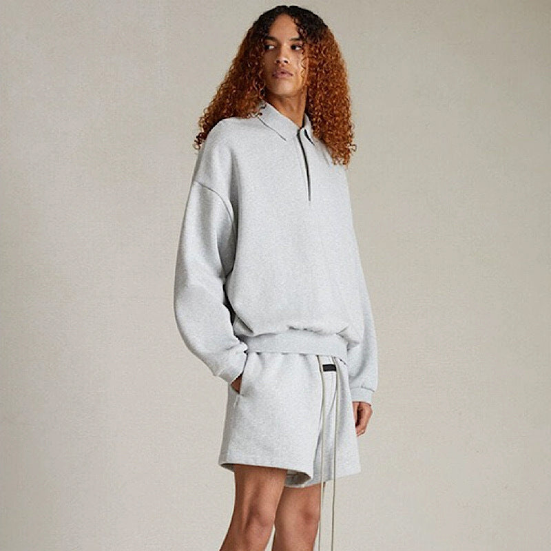 2024 SP FOG sub line ESSENTIALS American casual rolled edge loose cross-border shorts