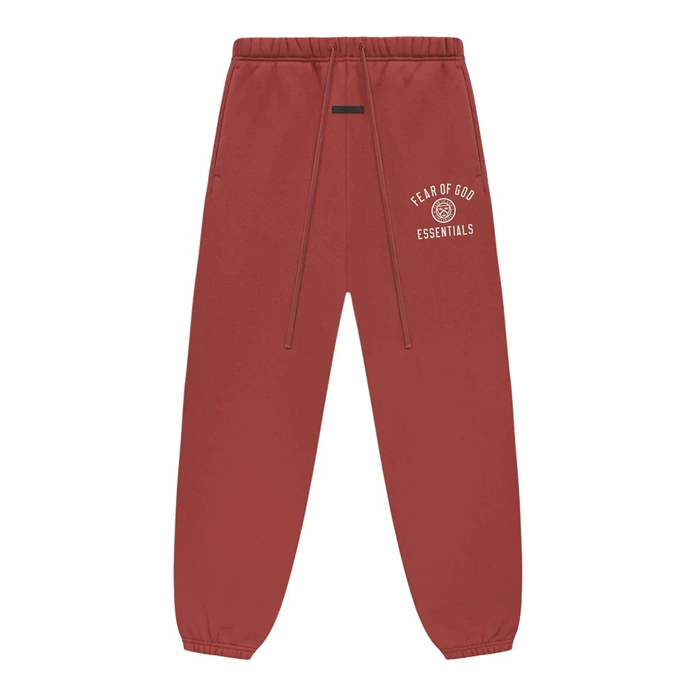 ESSENTIALSHHH Autumn/Winter Plush American High Street Trendy Brand Casual Loose Couple Pants Men's and Women's Bathroom Pants Men's