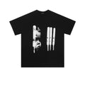 ERD “Piano Keys” Dissolving Face T-Shirt — Black