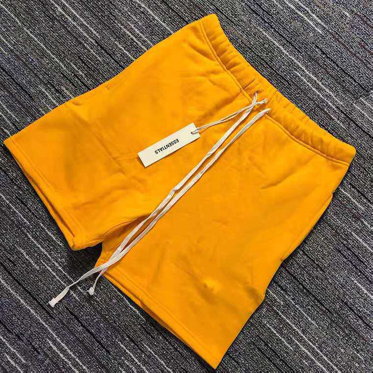 Muscle exercise and fitness shorts, loose casual running five quarter pants, sports pants, FOG ESSENTILLS shorts (1)