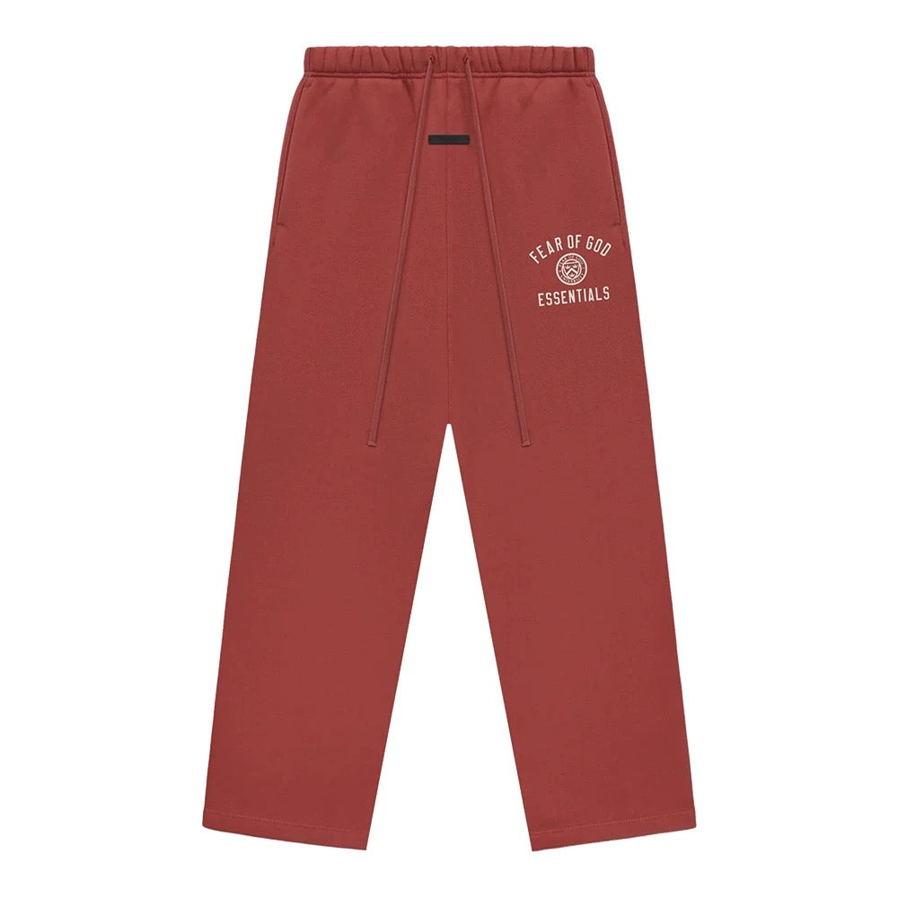 ESSENTIALSHHH Autumn/Winter Plush American High Street Trendy Brand Casual Loose Couple Pants Men's and Women's Bathroom Pants Men's