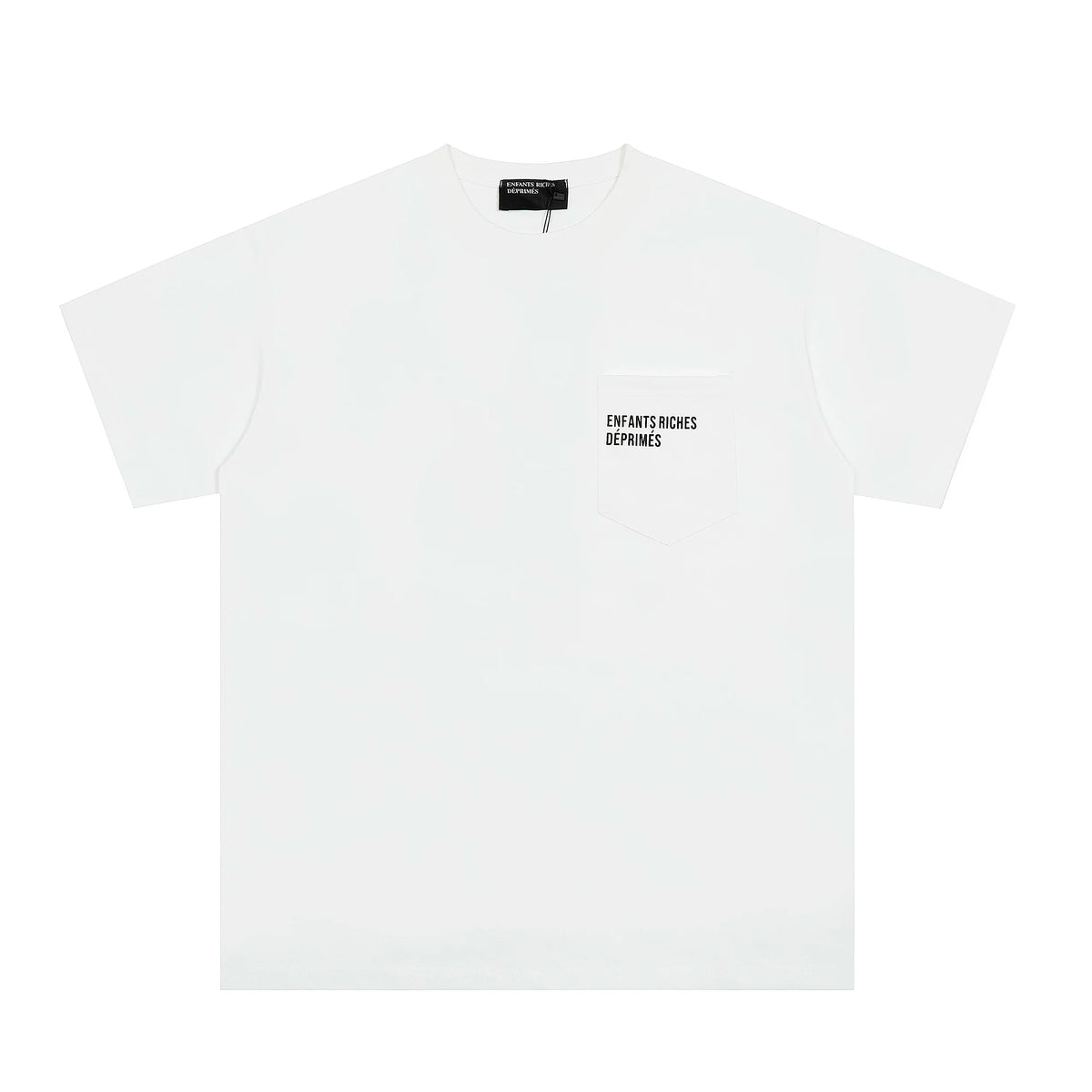 ERD Logo Pocket T-Shirt — White