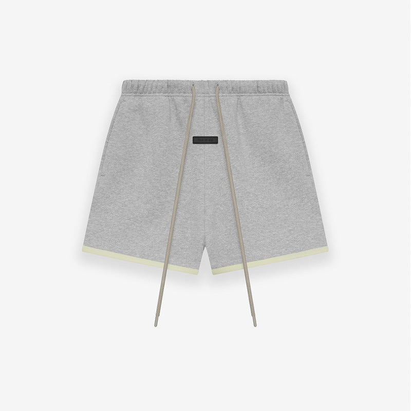2024 SS FOG sub line ESSENTIALS casual velvet shorts street trend unisex