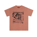 ERD Zine Page T-Shirt — Terracotta