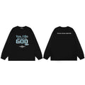 ERD “Yes, I Do Believe in God” Long Sleeve T-Shirt — Black