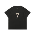Fear of God ESSENTIALS Flocked Number 7 Tee – Premium Oversized Cotton T-Shirt