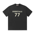 Fear of God ESSENTIALS 77 Flocked Logo Tee – Premium Oversized Cotton T-Shirt