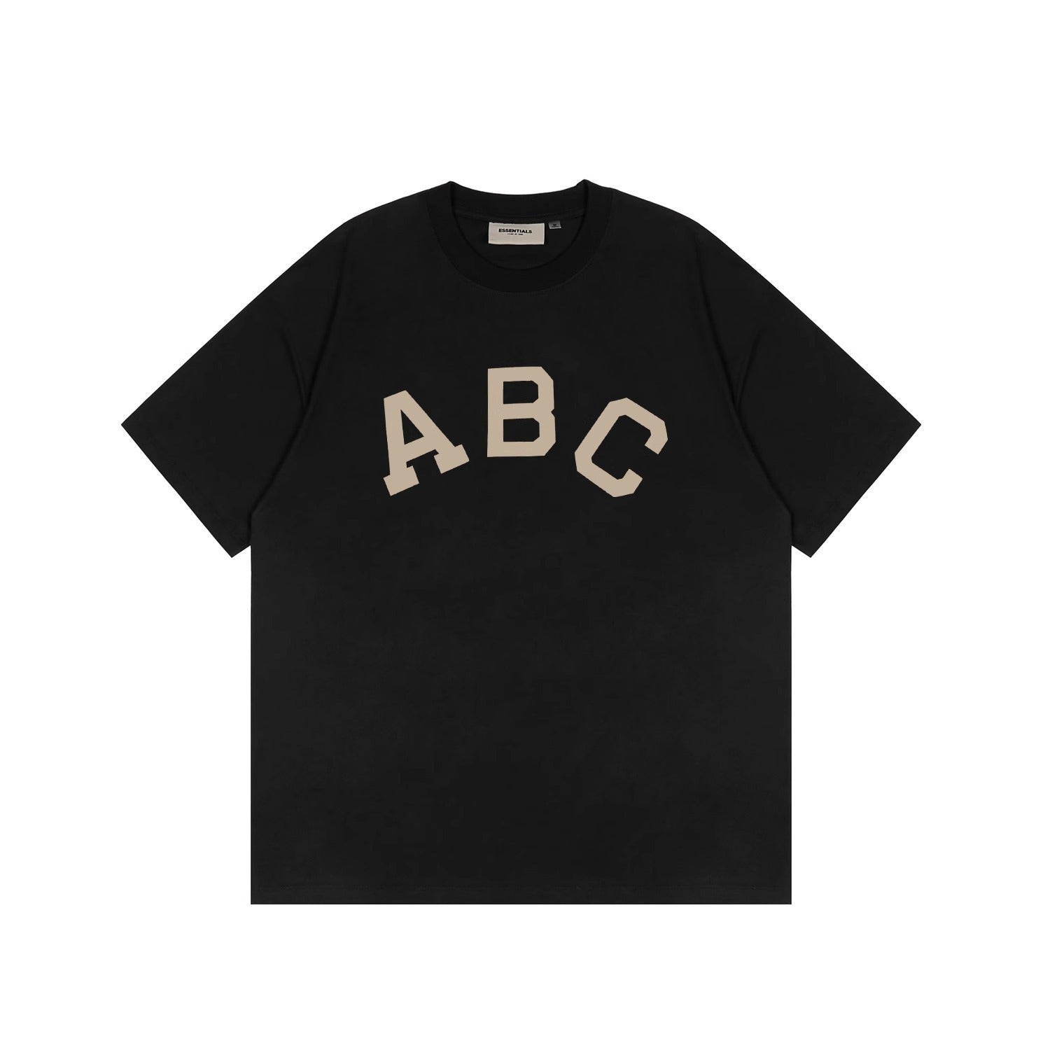 ESSENTIALS ABC Flocked Logo T-Shirt