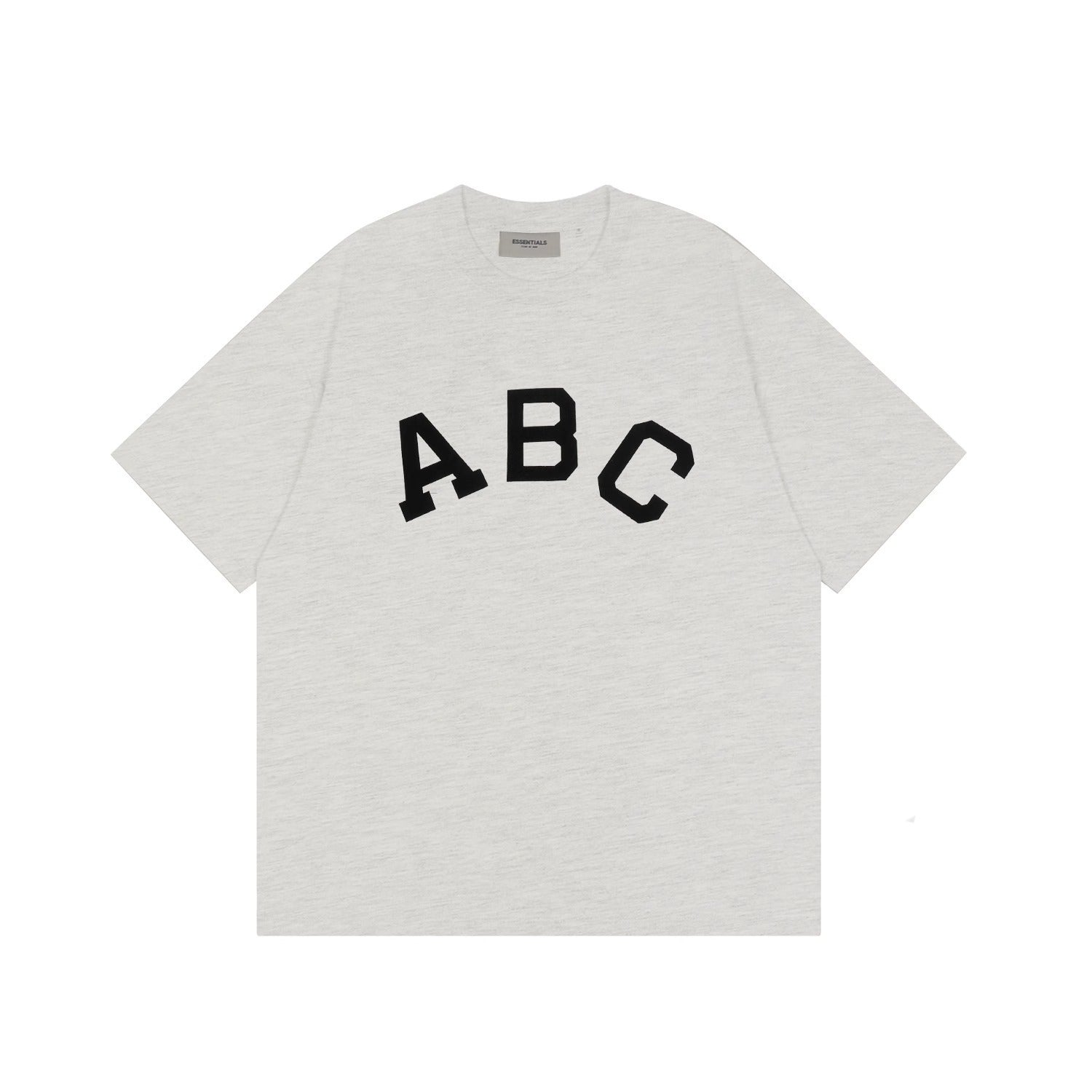 ESSENTIALS ABC Flocked Logo T-Shirt