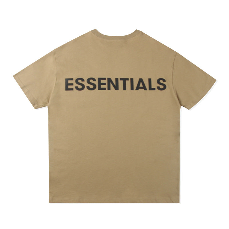 Fear of God ESSENTIALS Reflective Logo Tee – Premium Oversized Cotton T-Shirt