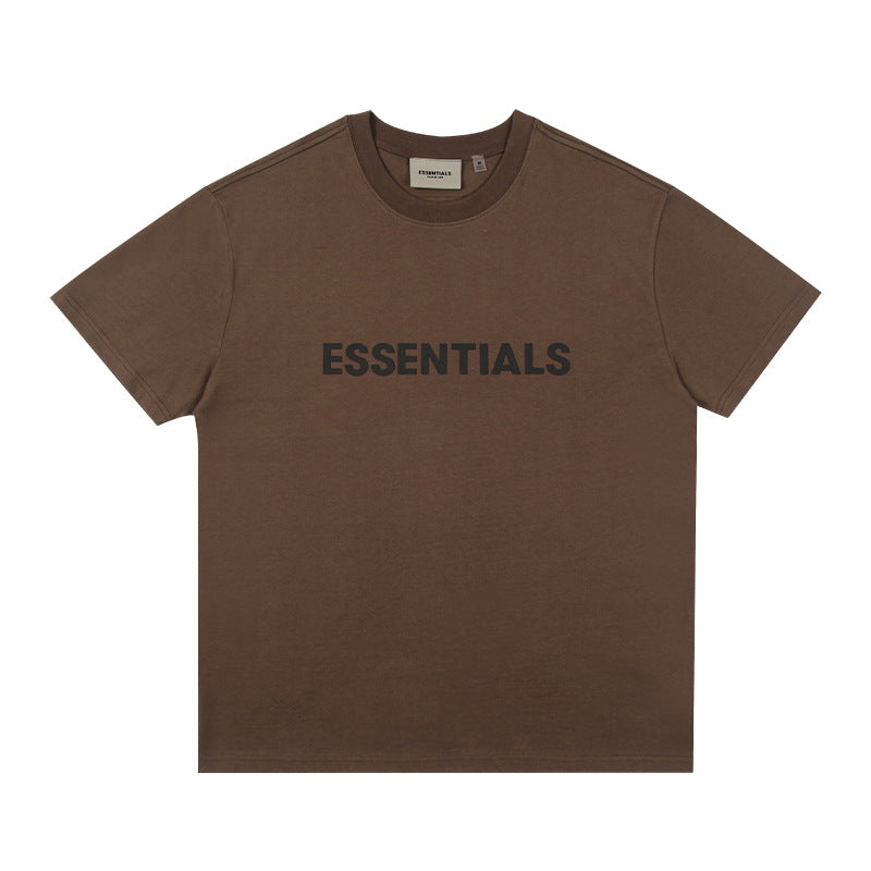 Fear of God ESSENTIALS Reflective Logo Tee – Premium Oversized Cotton T-Shirt