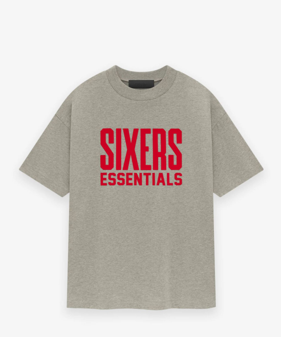 ESSENTIALS x NBA Sixers Graphic Oversized T-Shirt