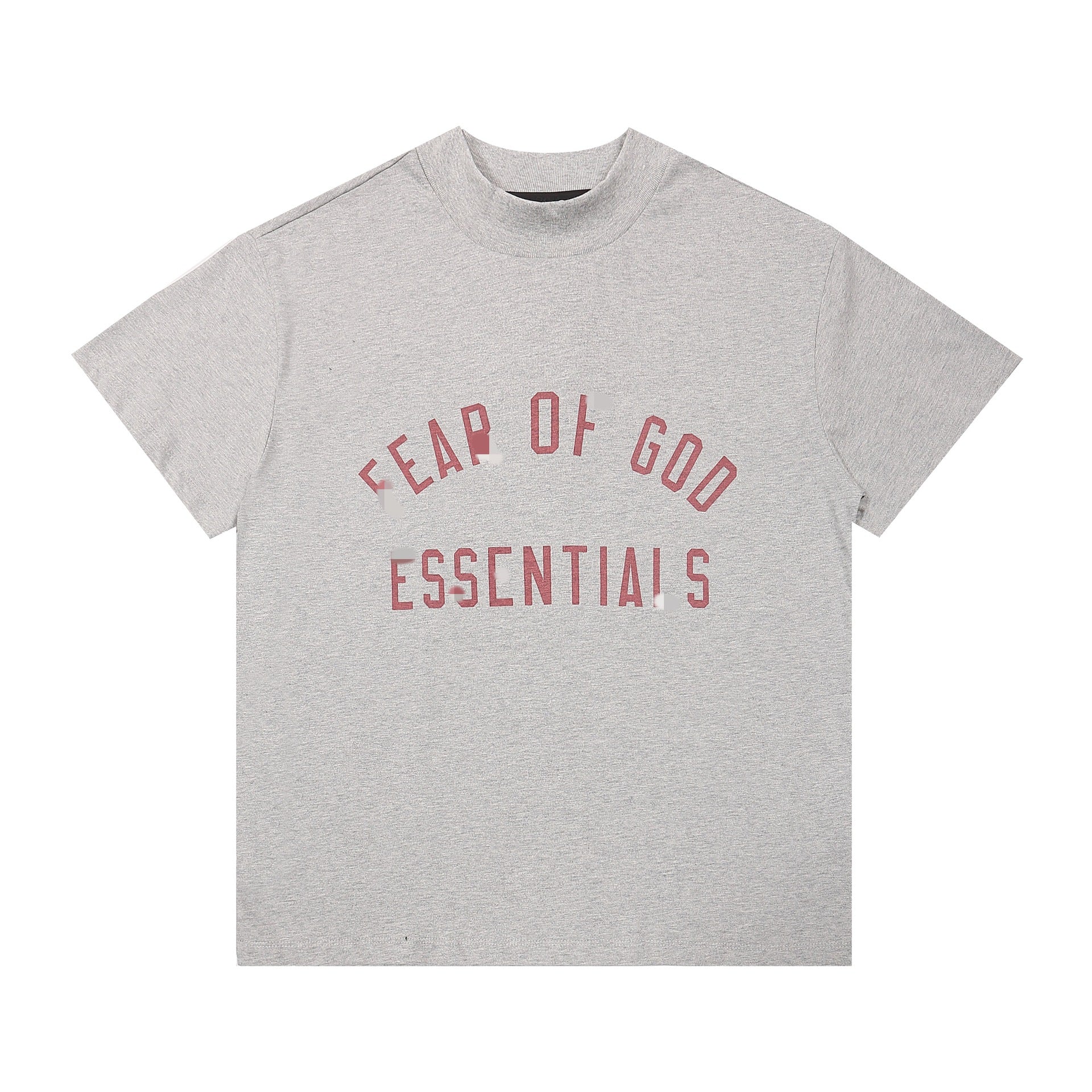 FOG Inspired Oversized Mock Neck Graphic T-Shirt 1
